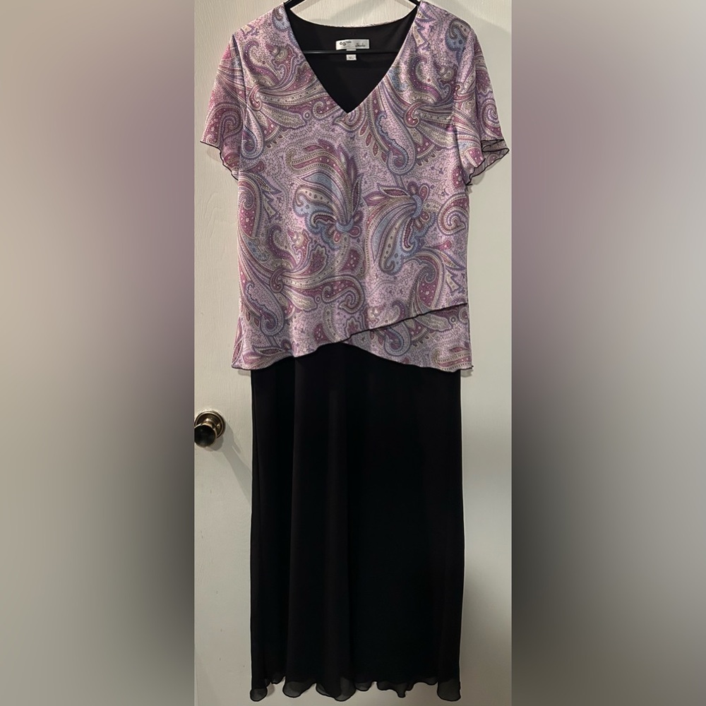 CS Focus Studio Elegant Black Dress Size 14